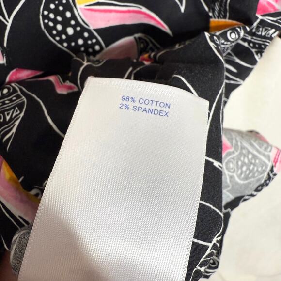 Hurley Short Sleeve Tropical Toucan Print Button-Up Shirt Size XXL Summer Top - Picture 10 of 11